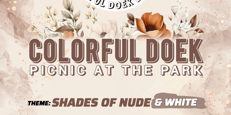 COLORFUL DOEK PICNIC AT THE PARK