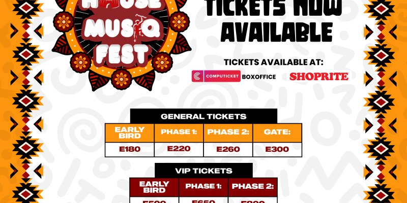 House Musiq Fest Eswatini 🇸🇿 