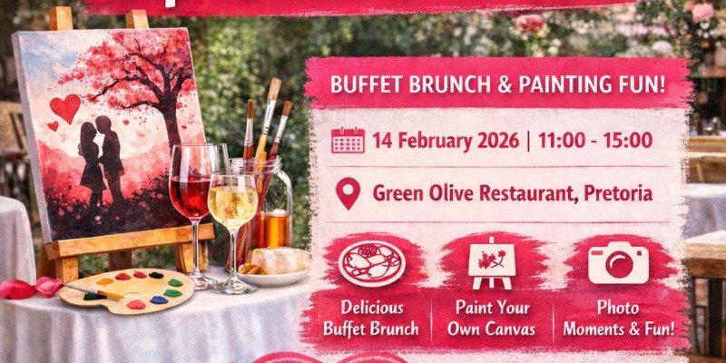 Valentine’s Sip & Paint Brunch