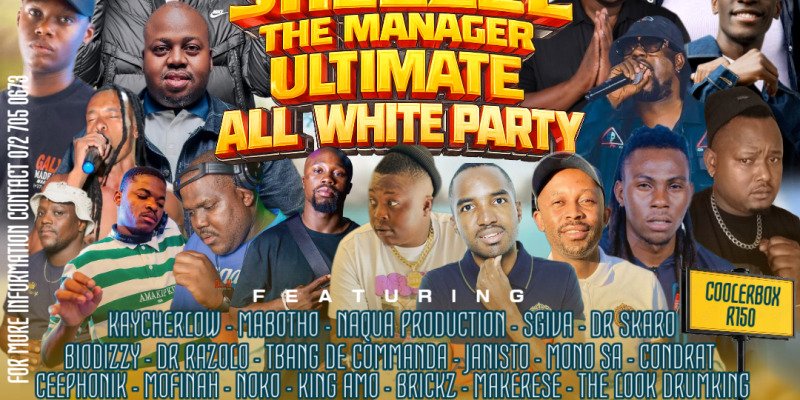 Road to Shezzl the manager Ultimate all White Party 