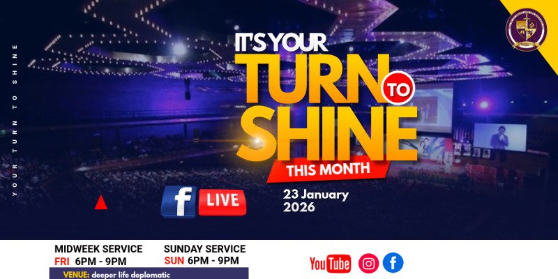 Its your turn to shine