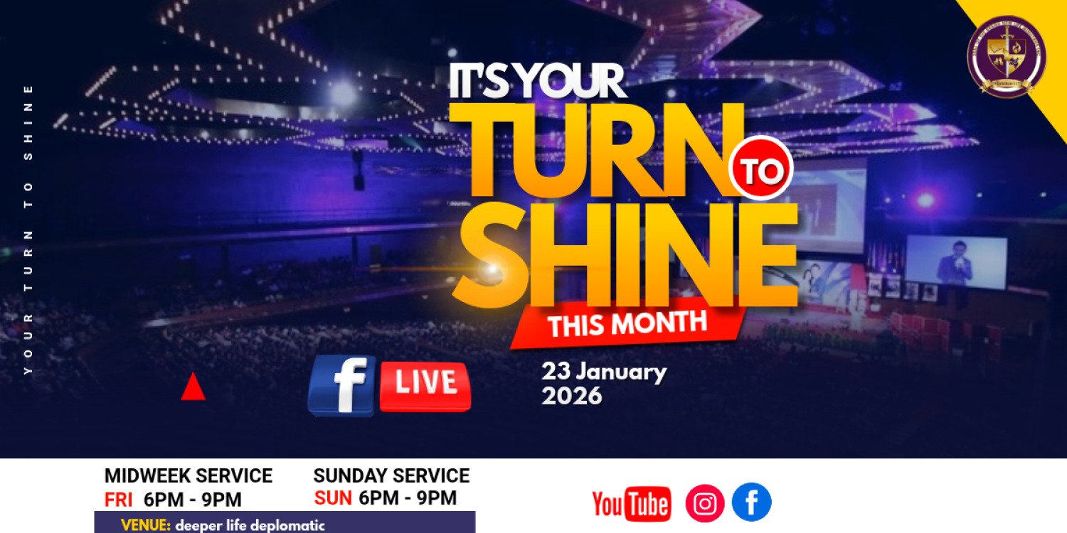 Its your turn to shine