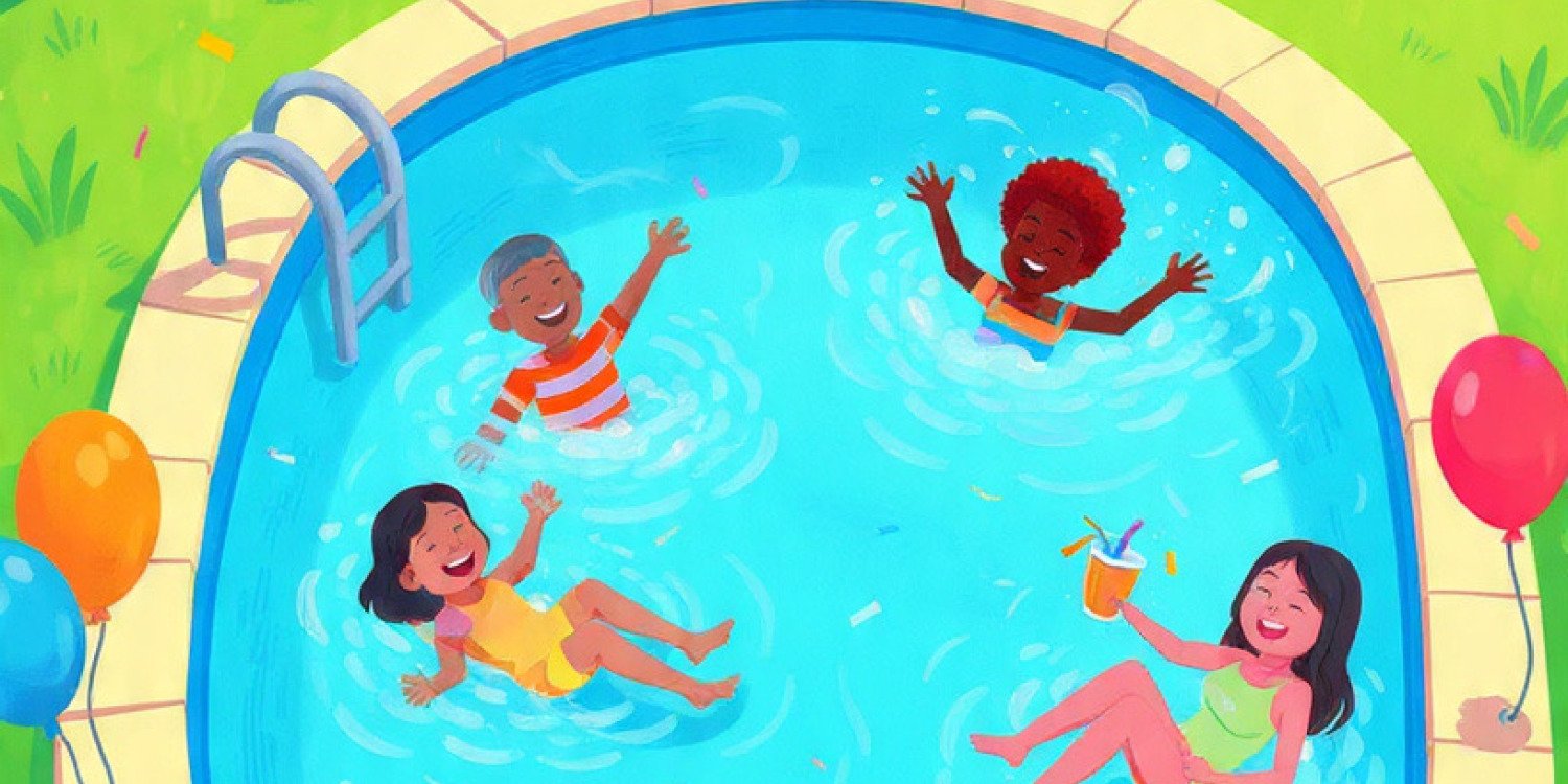 Movers Birthday Pool Party