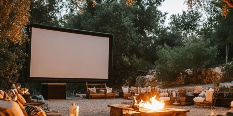 Romantic Valentine’s Outdoor Movie Night 