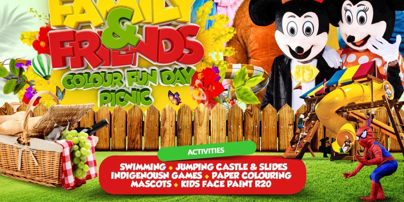 Family & Friends Colour Fun Day Picnic