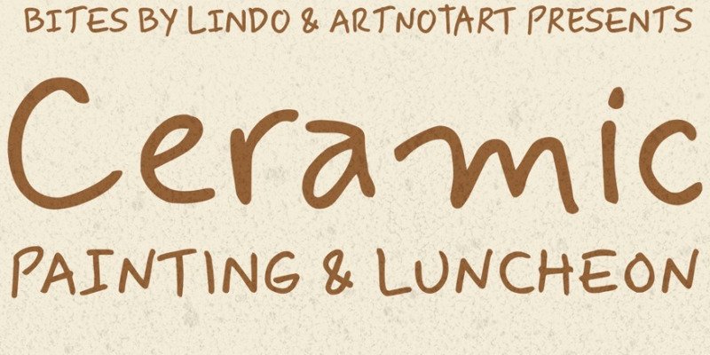 Ceramic Painting & Luncheon 