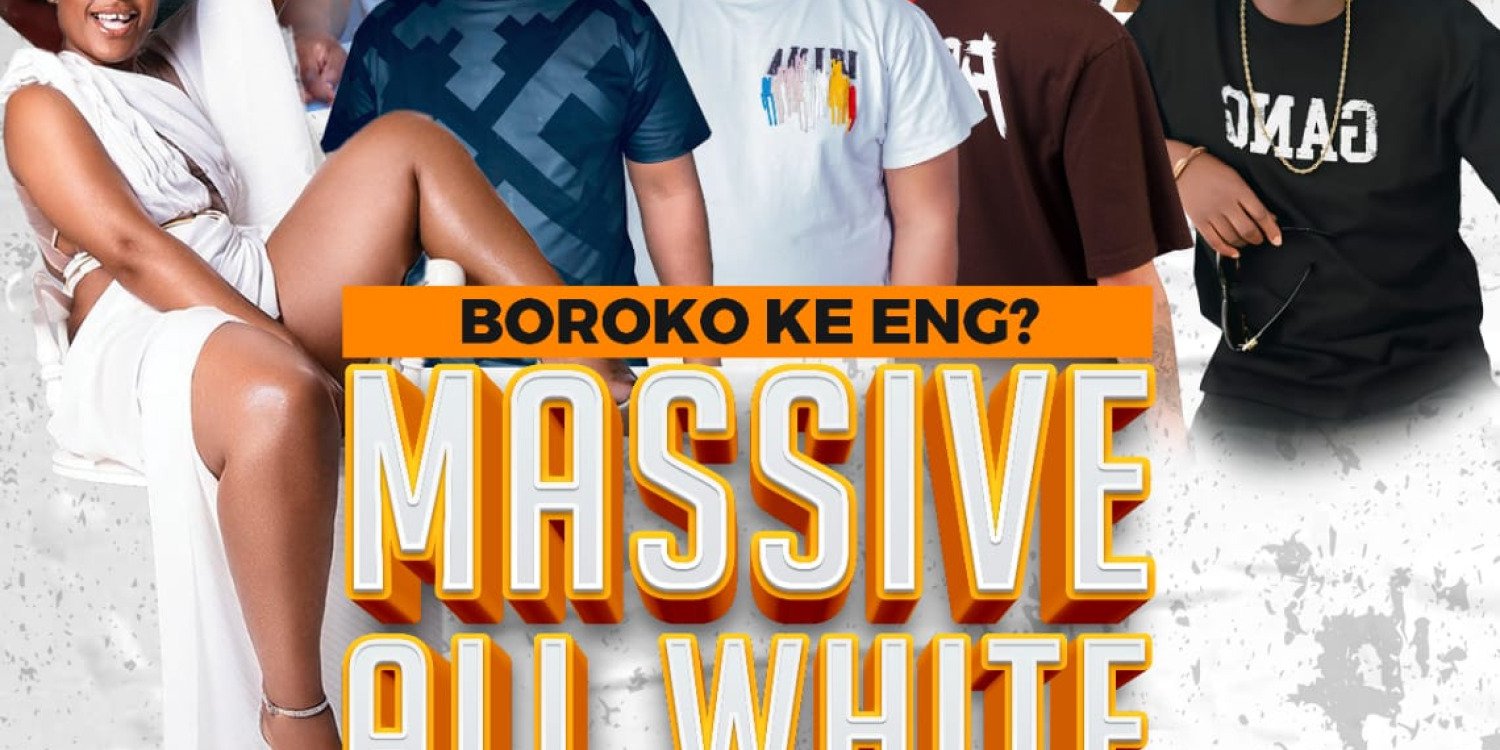 Boroko ke eng Massive All White