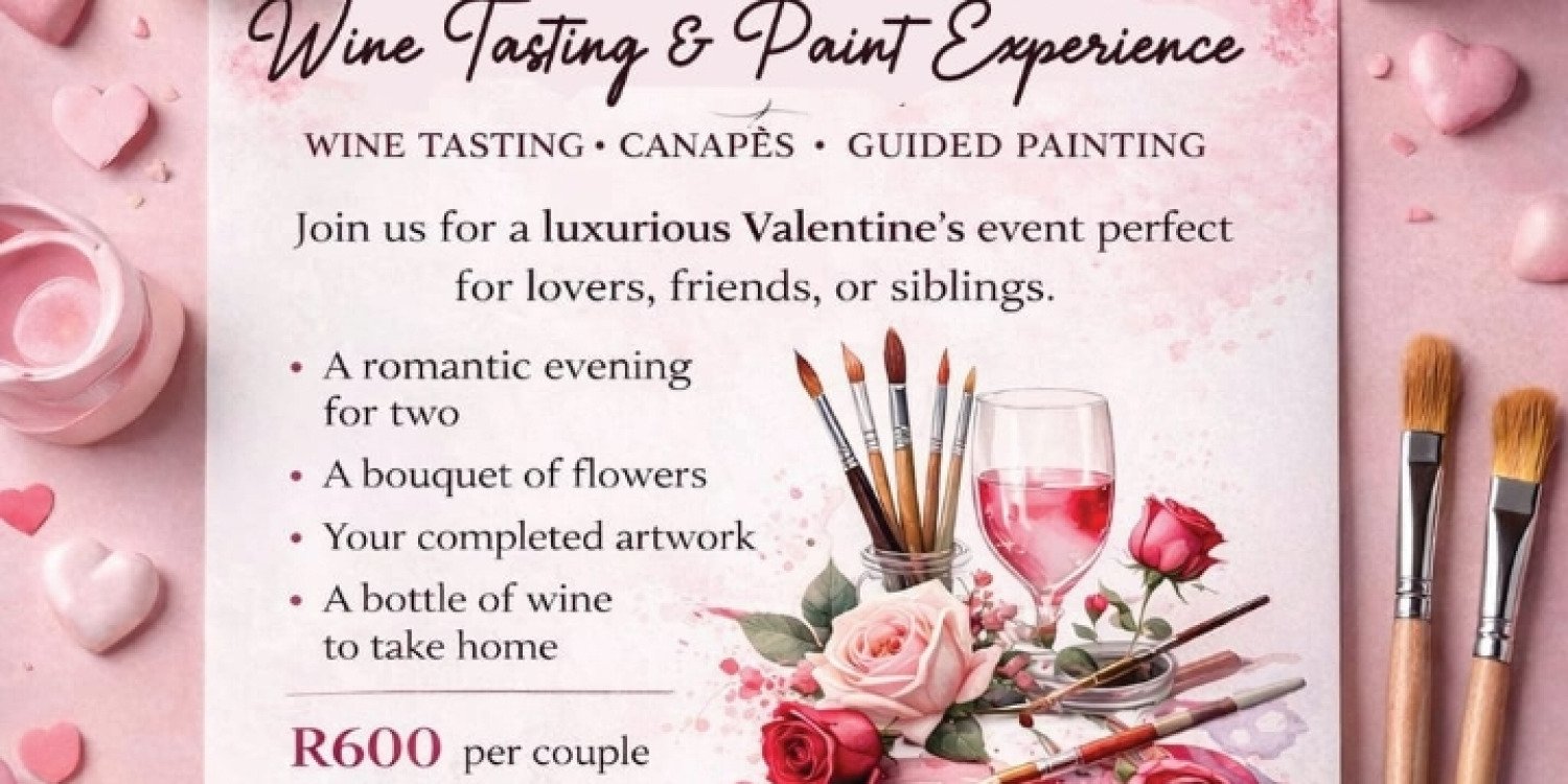 Valentine's day sip and paint 