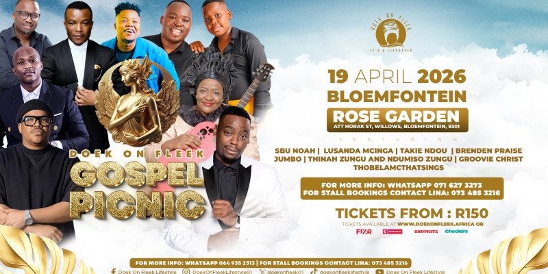 Doek On Fleek Gospel Picnic Bloemfontein