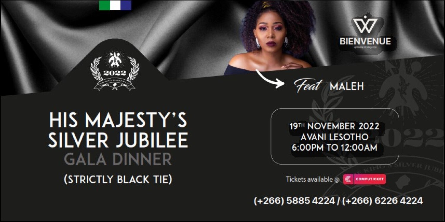 His Majesty King Letsie III Silver Jubilee Gala Dinner