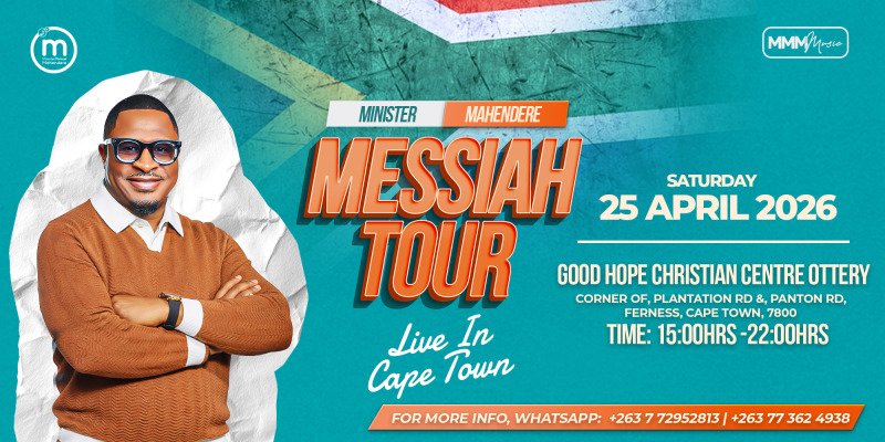 Messiah Tour Cape Town