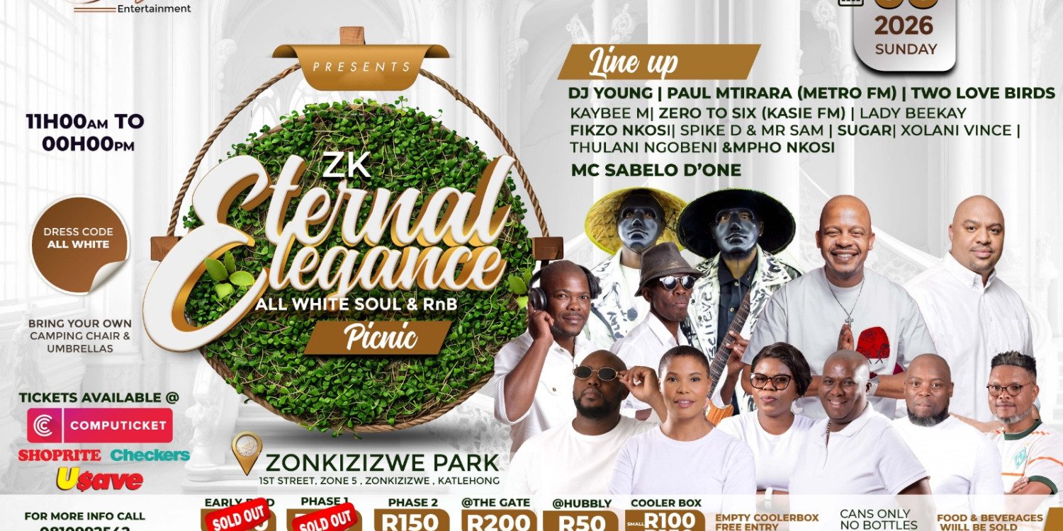 ZK Eternal Elegance All white Soul & Rnb Picnic