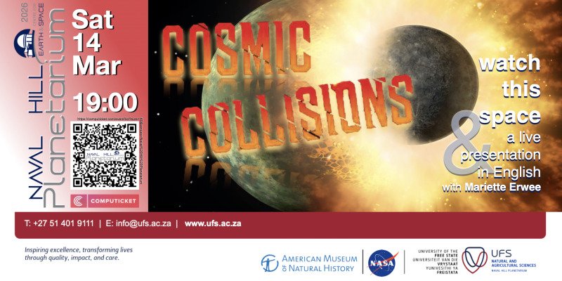 14 March 2026: Cosmic Collisions 