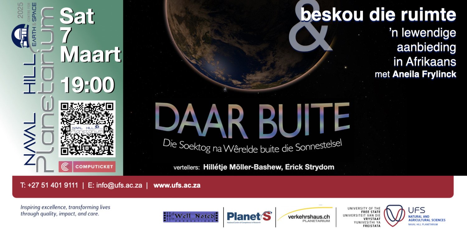 7 Maart 2026: Daar Buite 