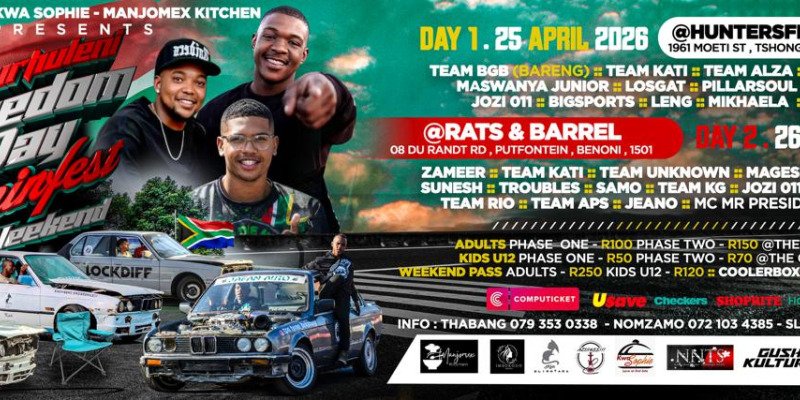Ekurhuleni Freedom  SpinFest Weekend - Day 1 