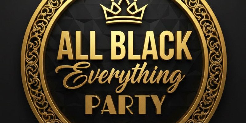 7th All Black Everything Party