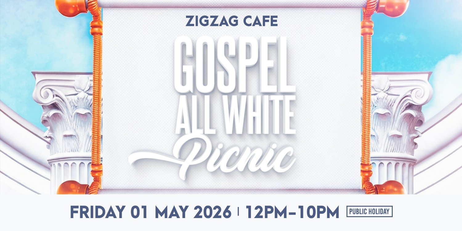 Zigzag Cafe GOSPEL All White Picnic 2026