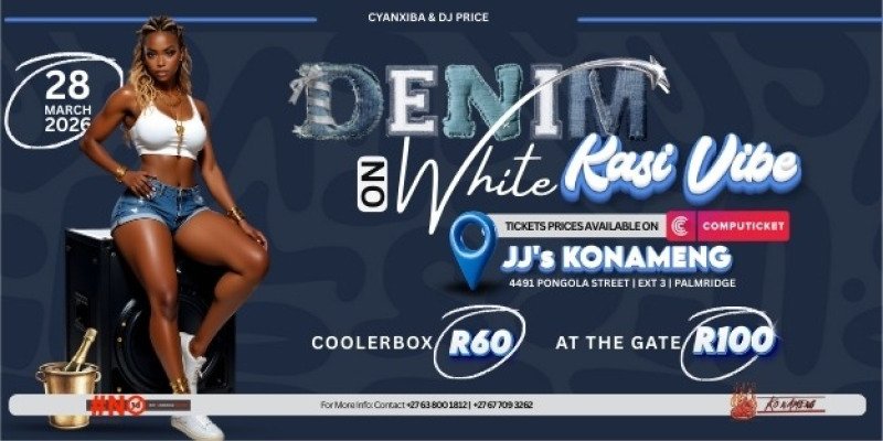 Denim & White Kasi vibe