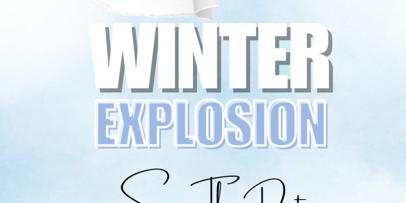 ALL WHITE WINTER EXPLOSION 