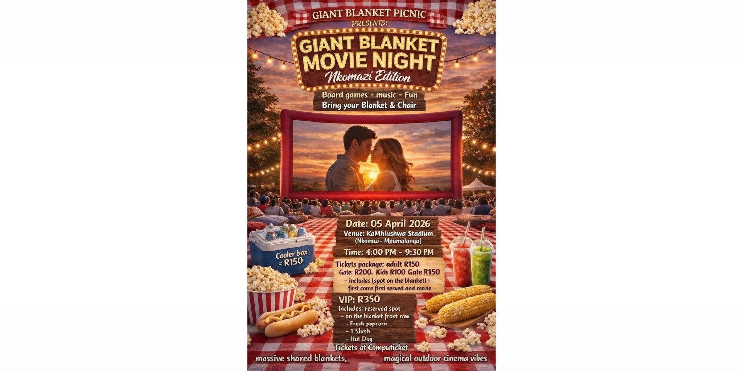GIANT BLANKET MOVIE NIGHT