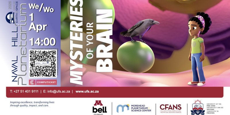 1 April 2026: Mysteries of the brain (Eng & Afr) 