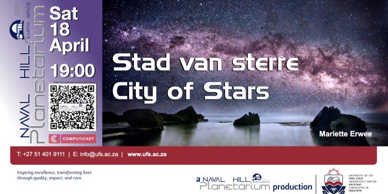 18 April 2026: City of stars (Eng & Afr)