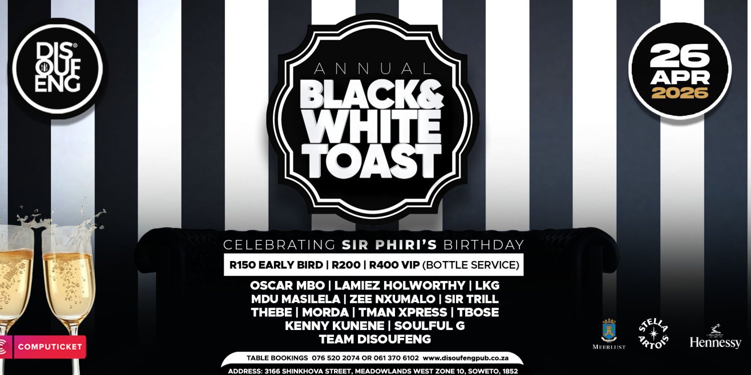 Annual Black & White Toast