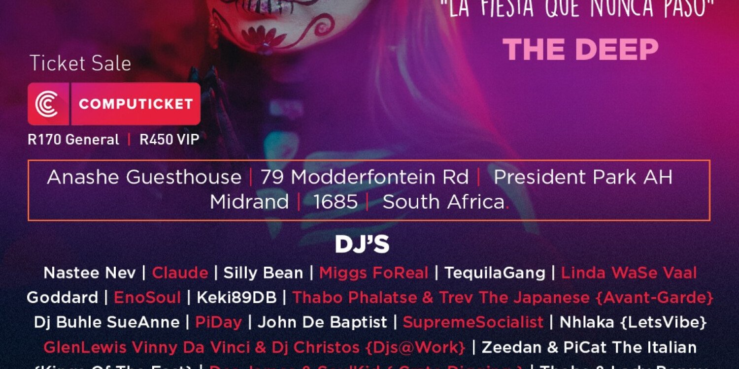 Tequila Party “The DEEP” La Fiesta Que Nunca Paso”