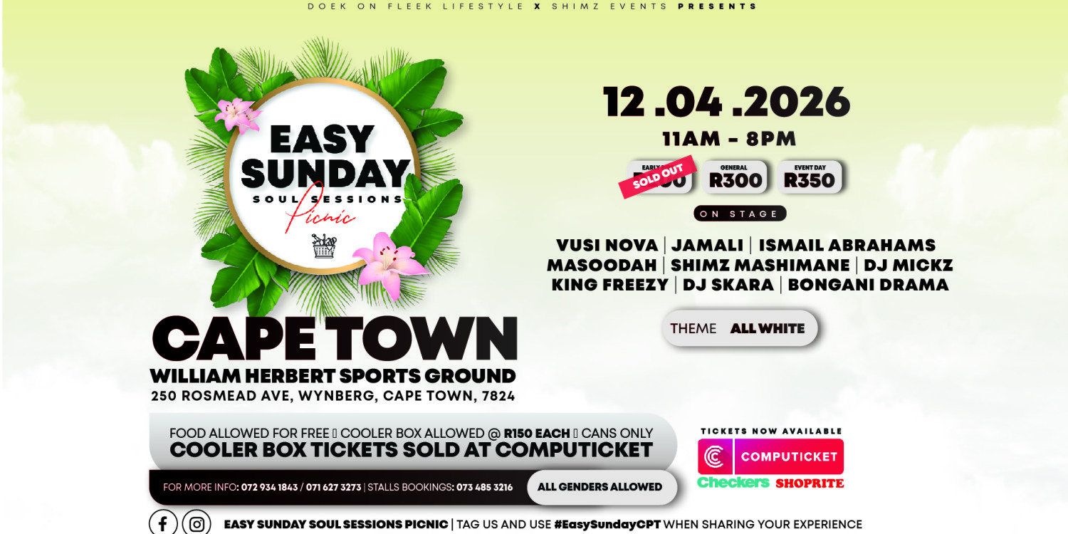 Easy Sunday Soul Sessions Picnic Cape Town