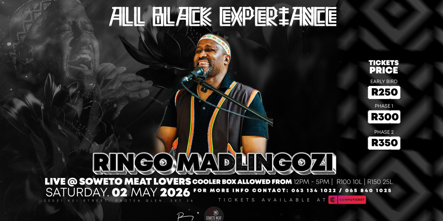 Ringo Madlingozi- All Black Experience 
