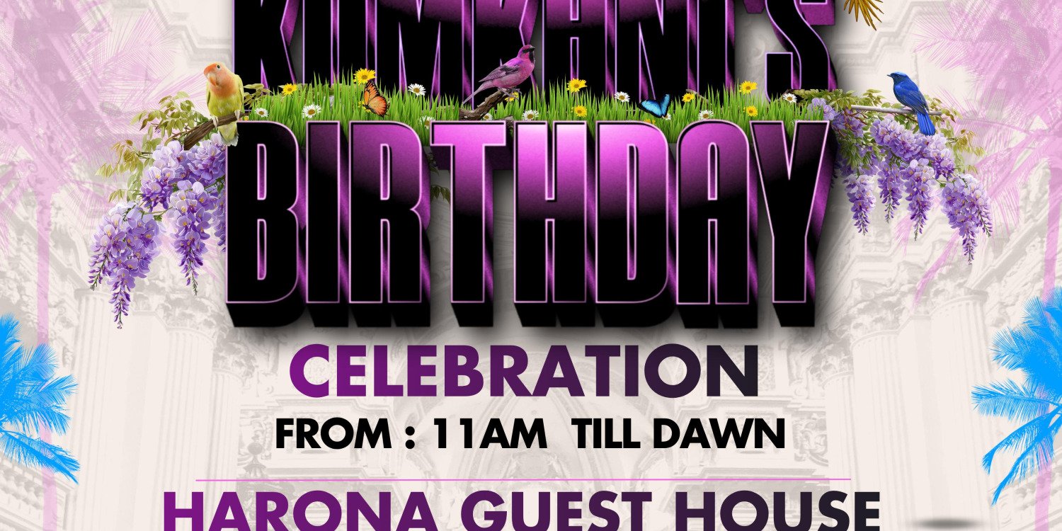 1st ANNUAL KUMKANIS BIRTHDAY CELEBRATION 