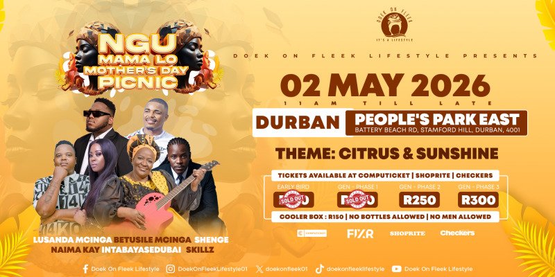 NguMama Lo Mothers Day Picnic Durban