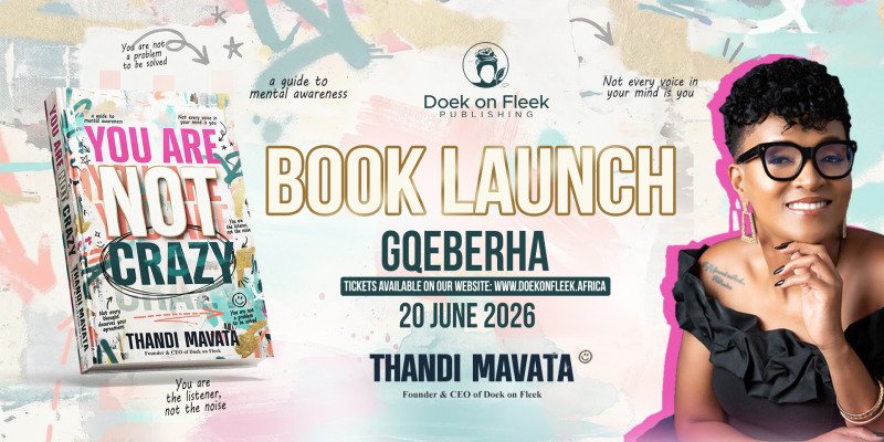 You Are Not Crazy Book Launch - Gqeberha