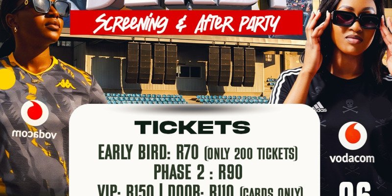Soweto Derby Screening and Afterparty Mahikeng