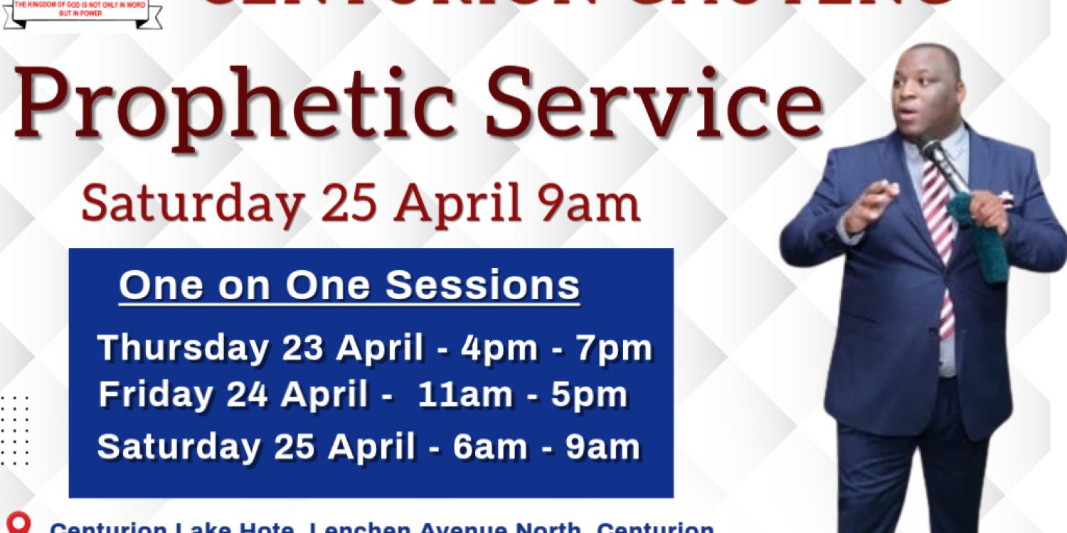 25 April 1on1 With Prophet Lawrence Munyai