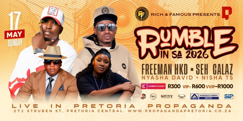 Rumble in Pretoria-Freeman,Calaz,Nyasha D & Nisha