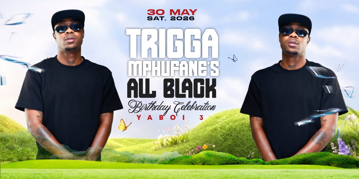 Trigga Mphufane's All Black Birthday Celebration