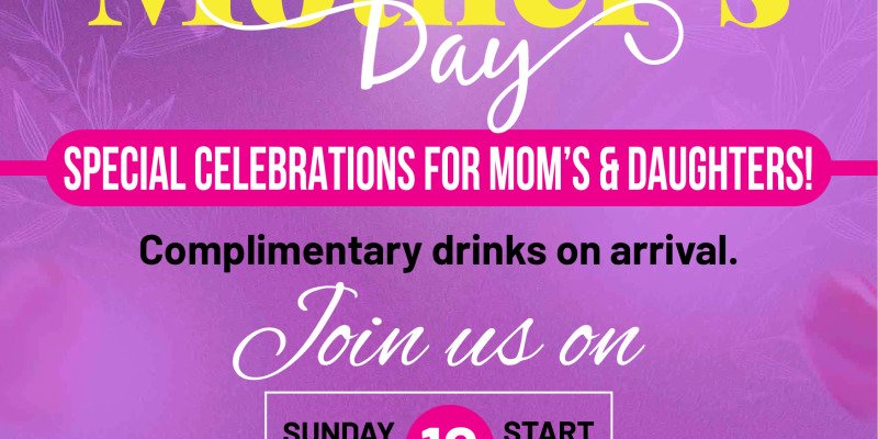 Mother's day day - Celebration for Mother's and Daughter's