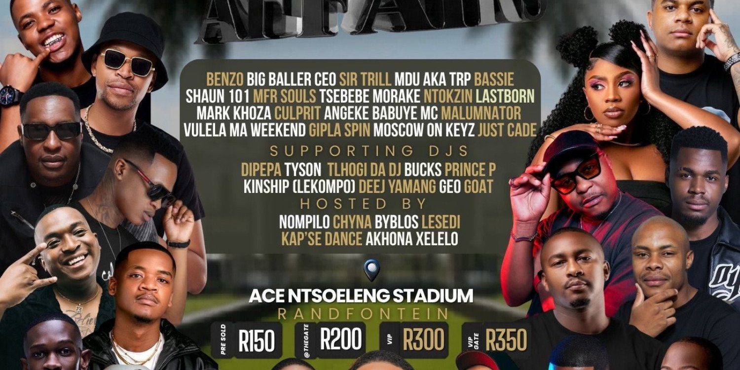 THE 1ST ANNUAL WEST SIDE ALL BLACK AFFAIRS