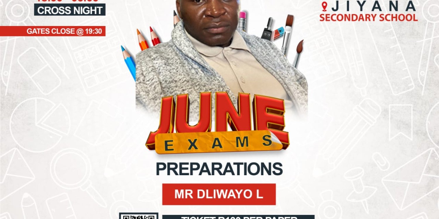 MATHS June Cross Night Exam Prep DPTS26