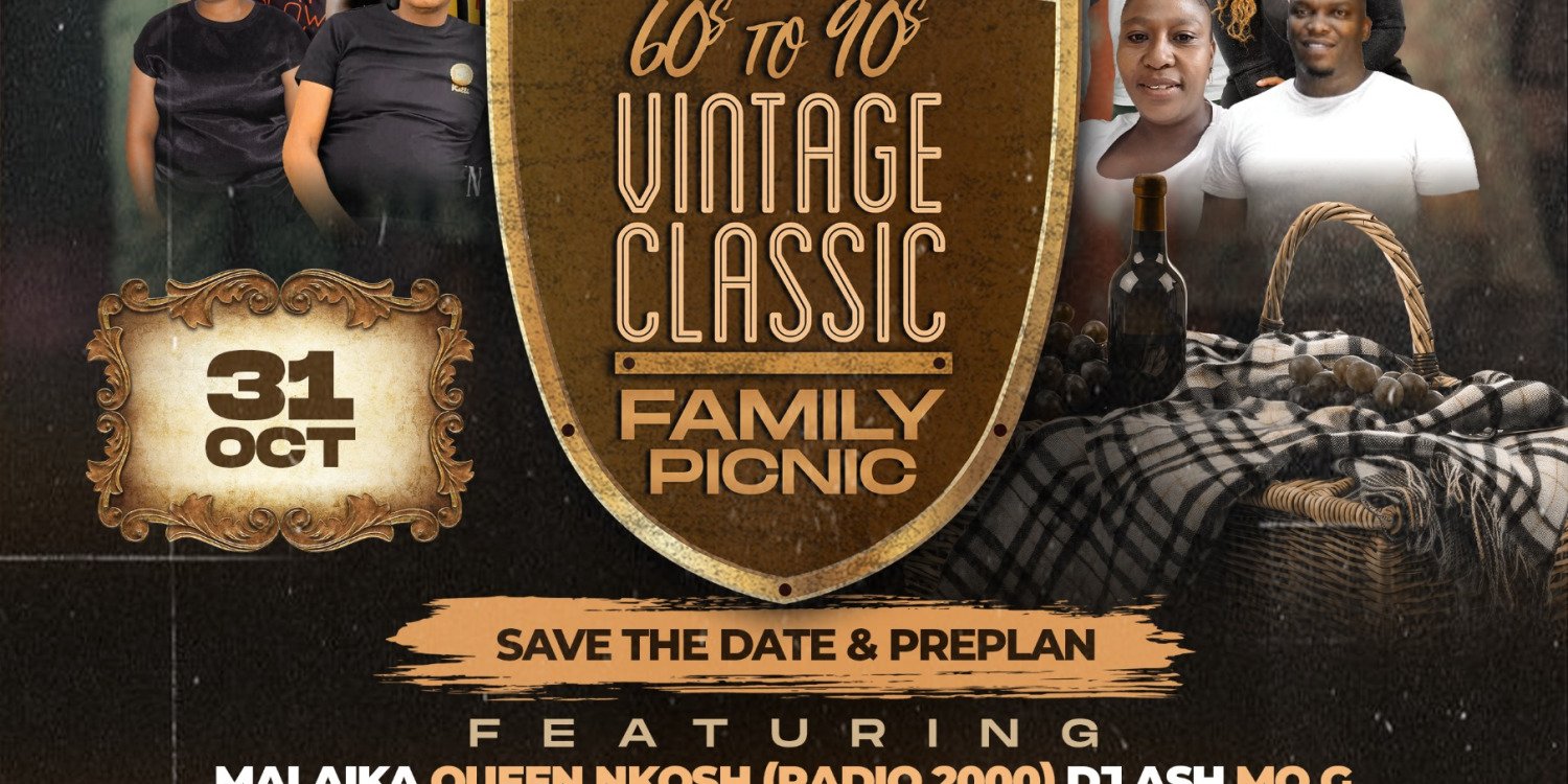 60s to 90s Vintage Classic Family Picnic