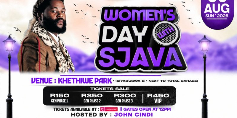 Woman's day with Sjava