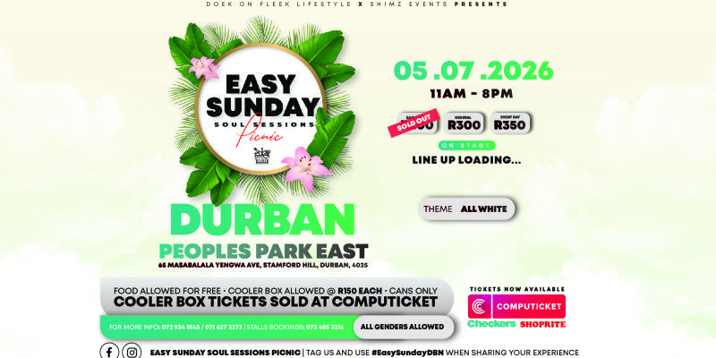 Easy Sunday Soul Sessions Picnic Durban