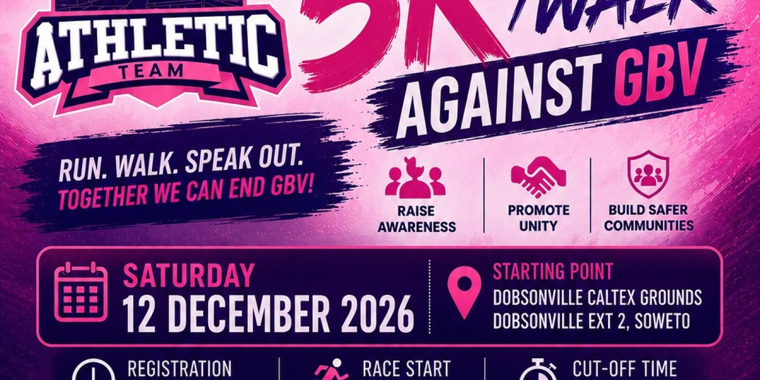 Dobsonville 5KM Fun Run / Walk Against GBV