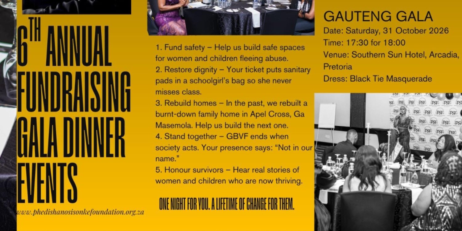 PSF 6th Annual Fundraising Gala Dinner