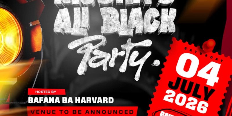 Mosha’s All Black party