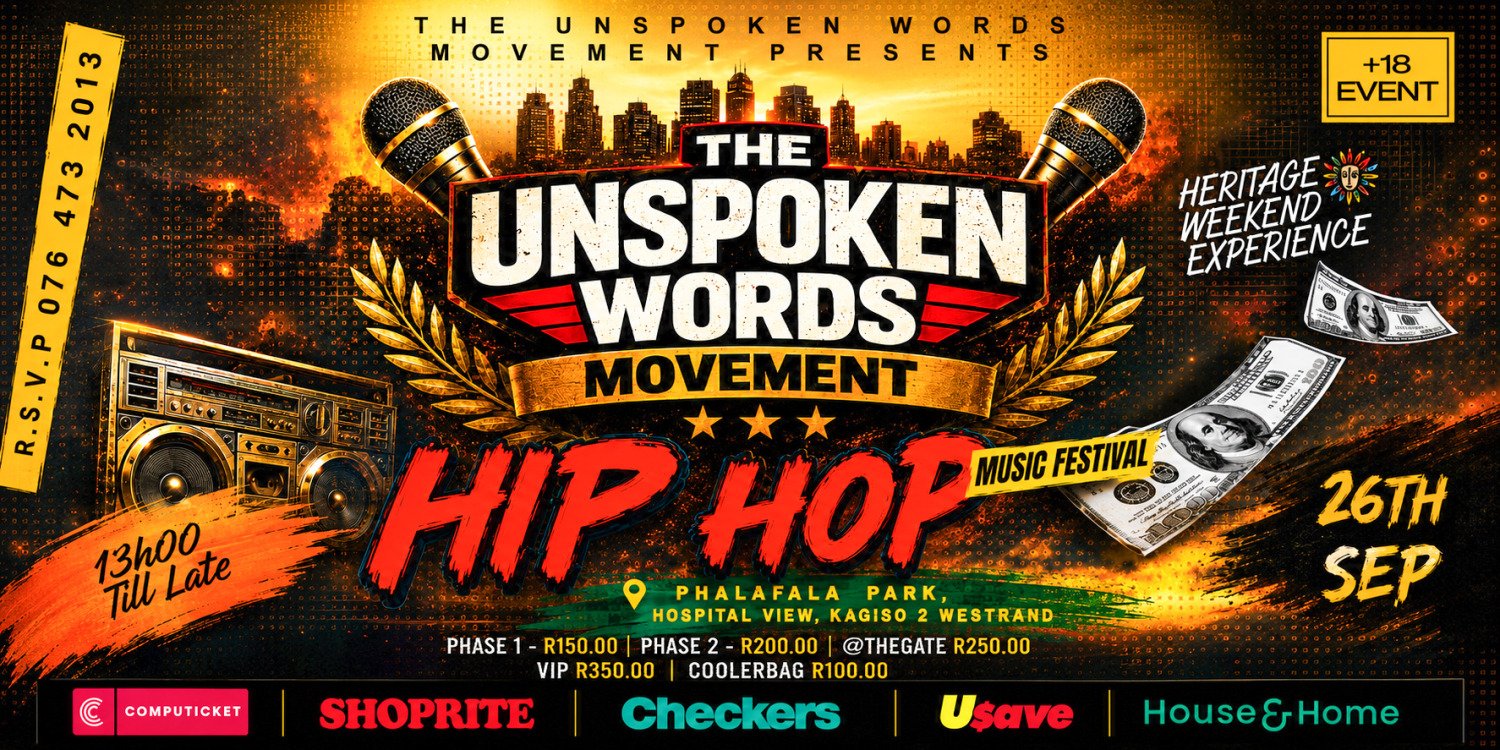 The Unspoken Words Movement Hip-hop Music Festival 