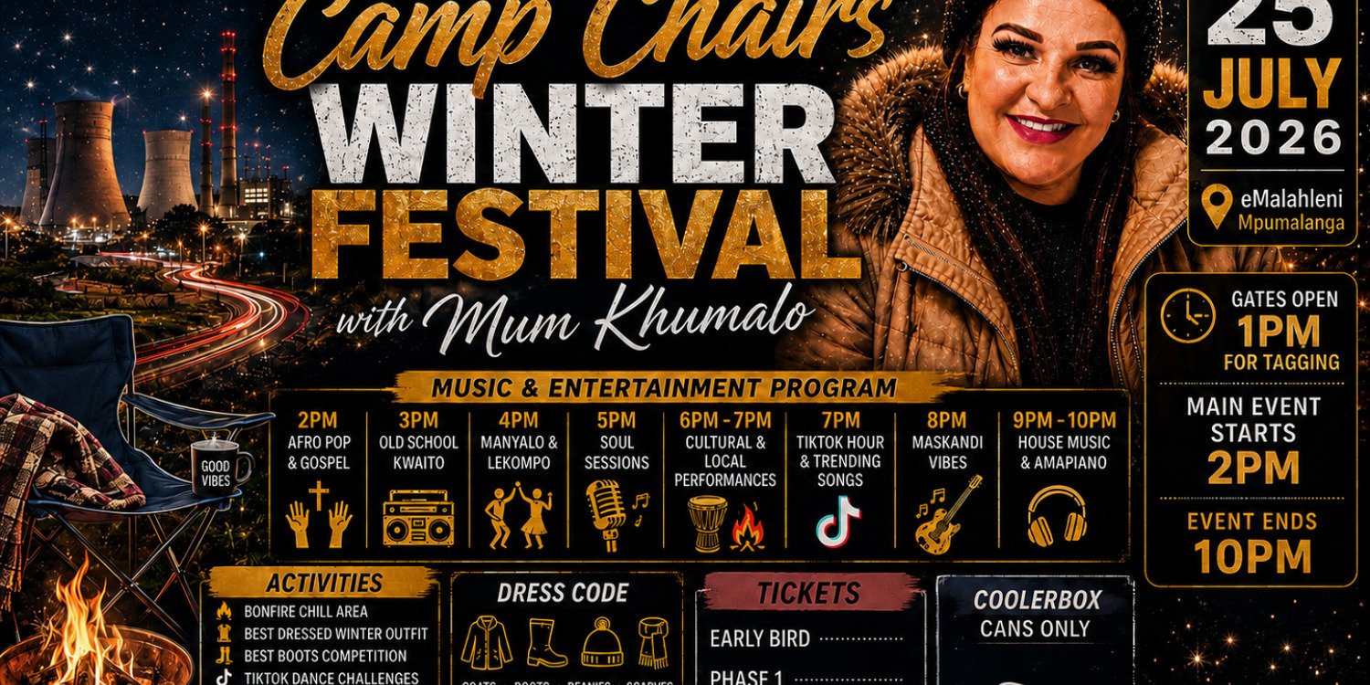 Coats and Boots winter fest with Mum Khumalo 
