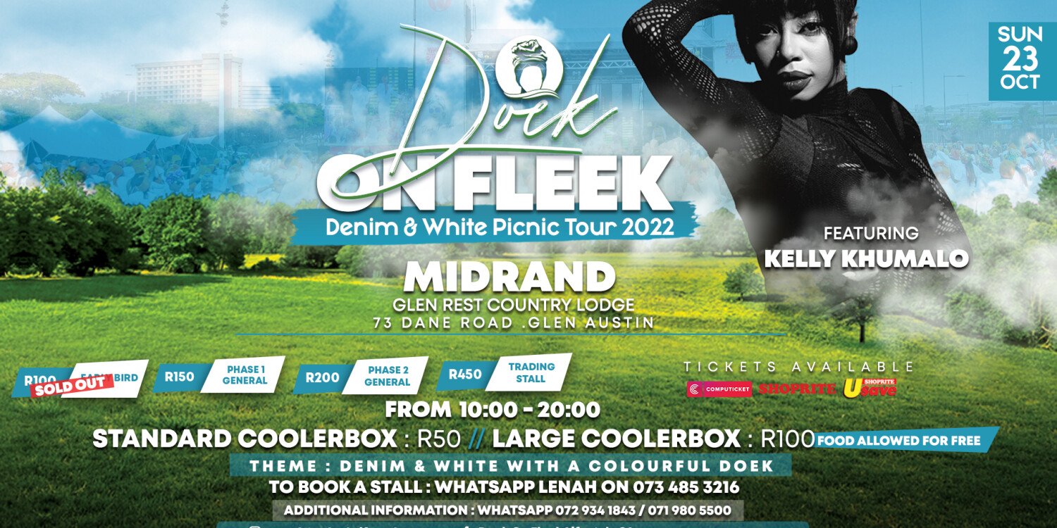 Doek On Fleek Picnic Midrand with Kelly Khumalo