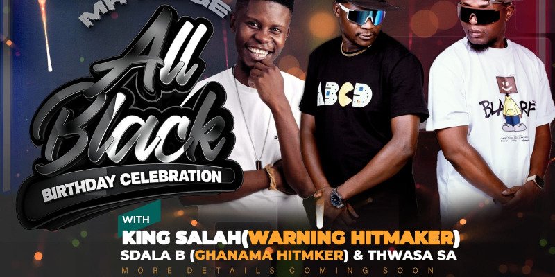 Mr Ridge All Black Birthday Celebration 